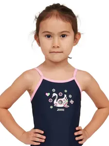 Display front view 3 of Product detail - Girls Daydream Classicback Swimsuit DDRM