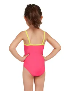 Display front view 2 of Product detail - Girls Lolly Fish Classicback Swimsuit LLFS