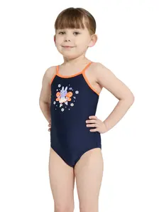 Display front view 1 of Product detail - Girls Tinker Classicback Swimsuit TINK