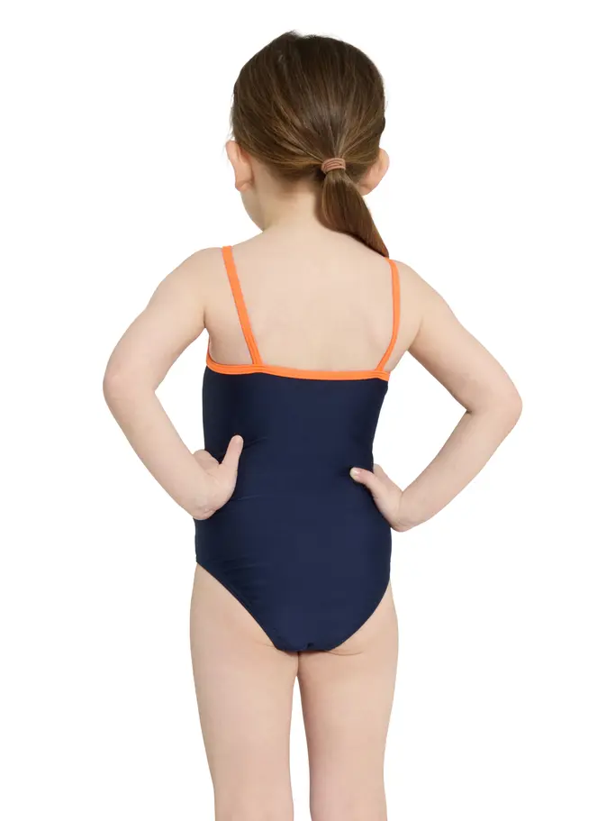 , view full size image of Front view of Product detail - Girls Tinker Classicback Swimsuit TINK