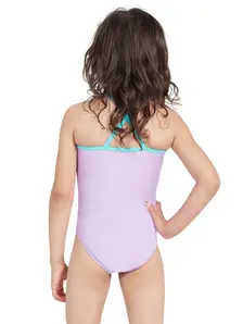 Display front view 3 of Product detail - Girls Ditzy Dancer Crossback One Piece Swimsuit DZDA