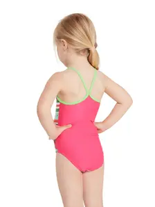 Display front view 2 of Product detail - Girls Melon Smile Tex Back Swimsuit MLSM