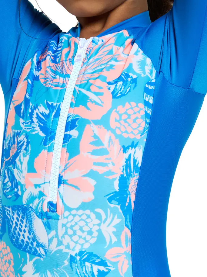 New, view full size image of Front view of Product detail - Girls Bahia Paddle Suit BAHI