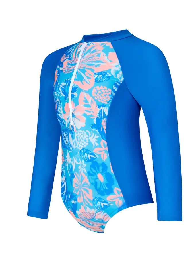New, view full size image of Front view of Product detail - Girls Bahia Paddle Suit BAHI
