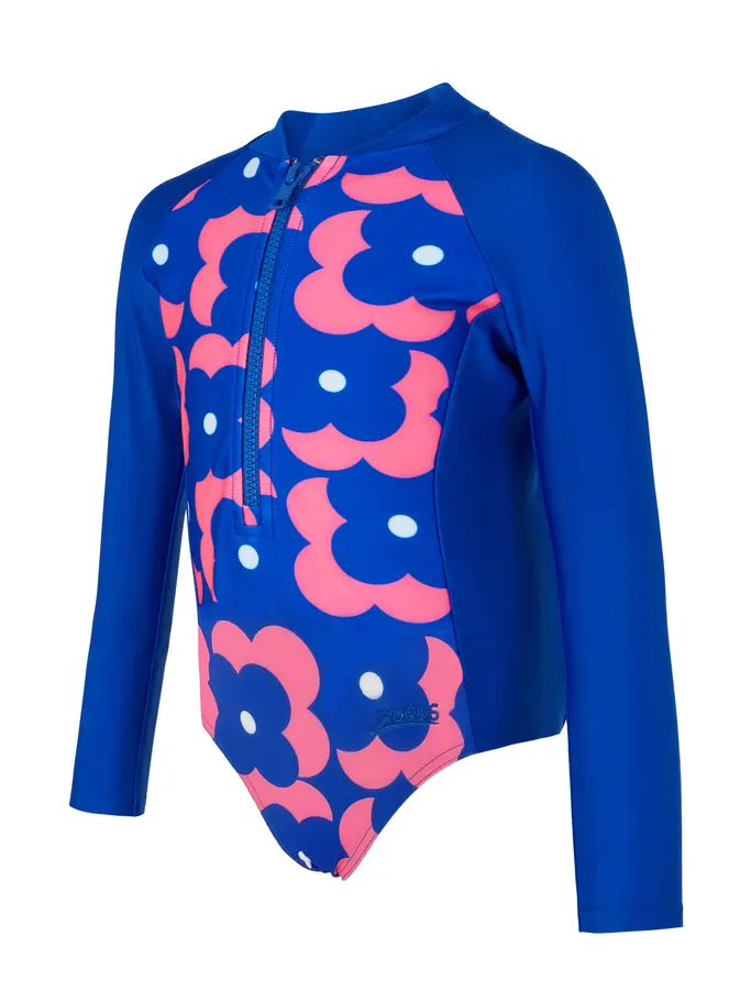 , view full size image of Front view of Product detail - Girls Disco Vibe Paddle Suit DISC