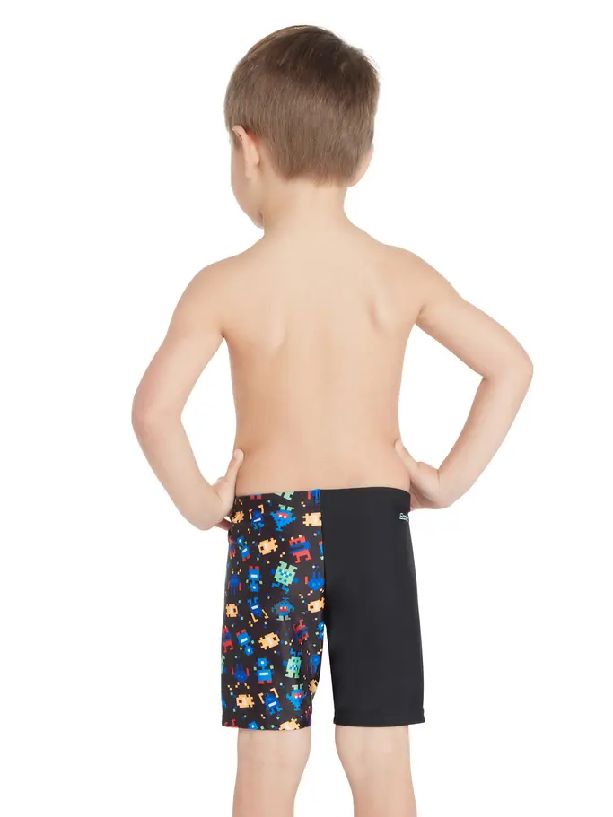 Sale, view full size image of Front view of Product detail - Boys Pixel Monsters Midi Jammer PXMN