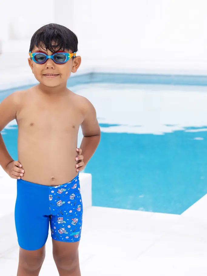New, view full size image of Front view of Product detail - Boys Super Sushi Midi Jammer SUSU
