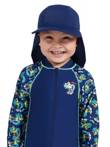 Display front view 2 of Product detail - Kids Sun Hat NVEM