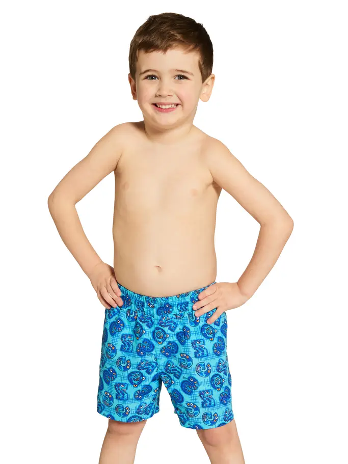 Sale, view full size image of Front view of Product detail - Boys Fontopia Watershorts FONT