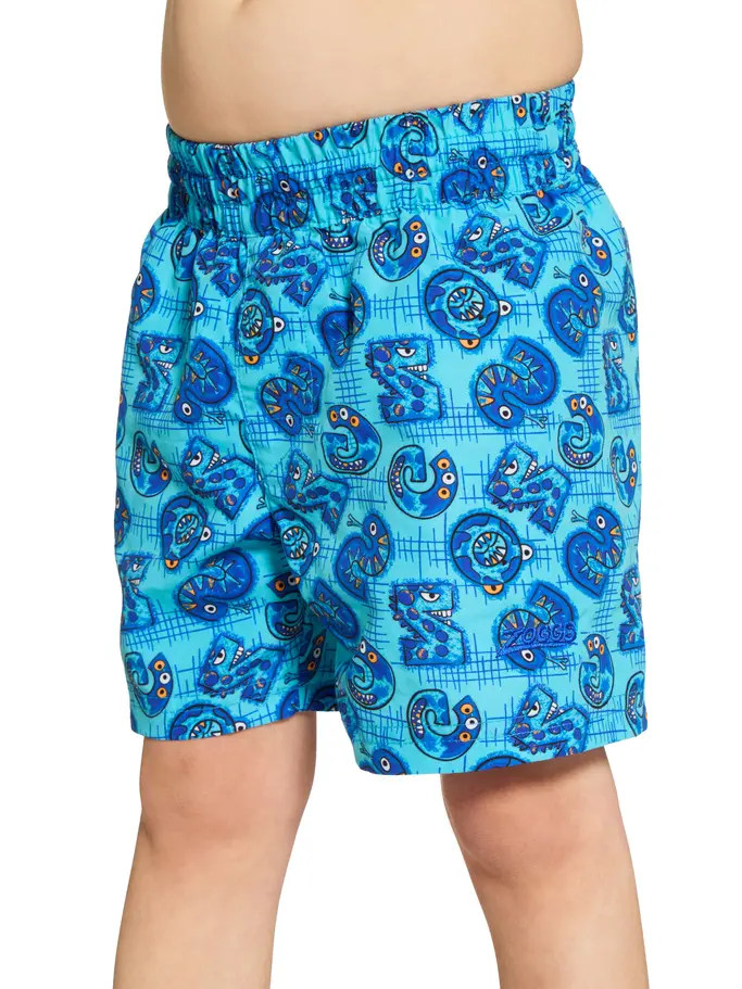 Sale, view full size image of Front view of Product detail - Boys Fontopia Watershorts FONT