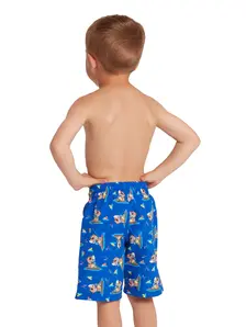 Display front view 2 of Product detail - Boys Hippo Print Watershorts HIPO