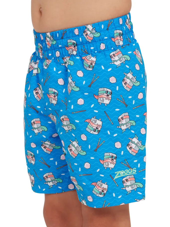 , view full size image of Front view of Product detail - Boys Super Sushi Watershorts SUSU