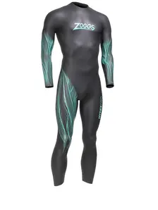 Display front view 1 of Product detail - Mens Hypex Pro FS Triathlon Wetsuit black/blue