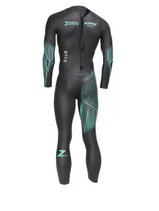 Display front view 2 of Product detail - Mens Hypex Pro FS Triathlon Wetsuit black/blue