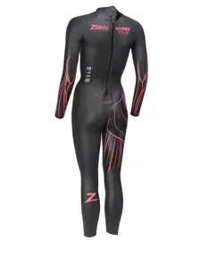 Display front view 2 of Product detail - Womens Hypex Tour FS Triathlon Wetsuit black/red