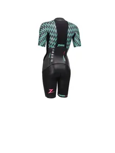 Display front view 2 of Product detail - Rusher Ultra FS Swimrun Wetsuit black/blue