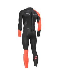 Display front view 2 of Product detail - Mens Explorer Pro FS Open Water Wetsuit black/red