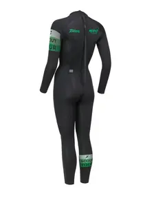 Display front view 2 of Product detail - Womens Scout Tour FS Open Water Wetsuit black/green