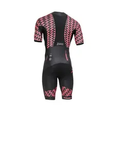 Display front view 2 of Product detail - Rusher Pro FS Swimrun Wetsuit black/red