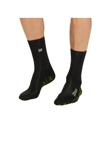 Display front view 3 of Product detail - Zoggs 2mm Neoprene Swimming Socks black/yellow