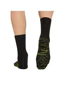 Display front view 6 of Product detail - Zoggs 2mm Neoprene Swimming Socks black/yellow
