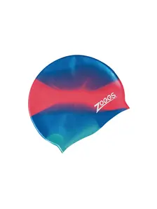 Display front view 1 of Product detail - Junior Silicone Cap Multi Colour blue/red