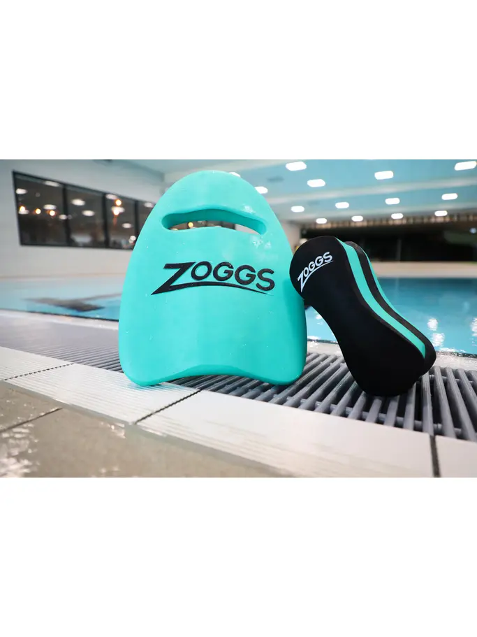 New, view full size image of Front view of Product detail - Small Kickboard turquoise