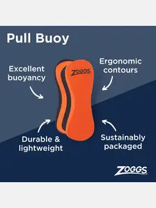 Display front view 4 of Product detail - Pull Buoy black/orange