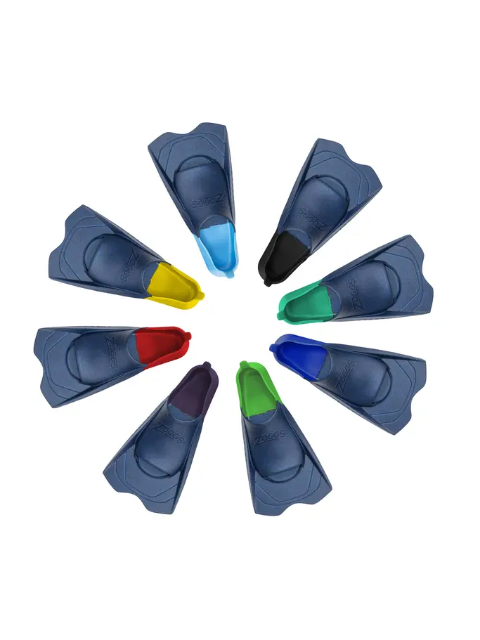 , Ansicht Großes Bild der Vorderseite Product detail - Eco Short Blade Fins  2-3 (US 3-4) blue/light blue