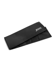 Display front view 1 of Product detail - Zoggs Microfibre Elite Towel black