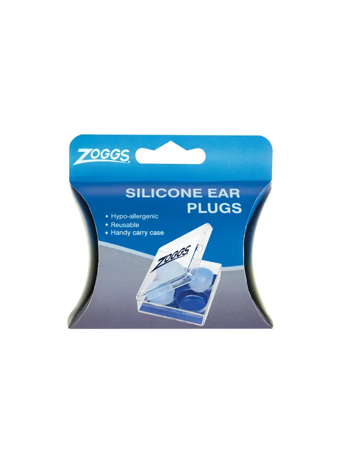 , view full size image of Front view of Product detail - Silicone Ear Plugs clear