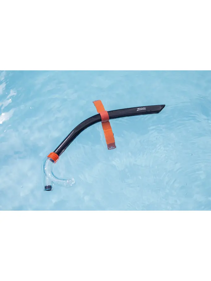 Sale, Ansicht Großes Bild der Vorderseite Product detail - Centre Line Snorkel black/orange