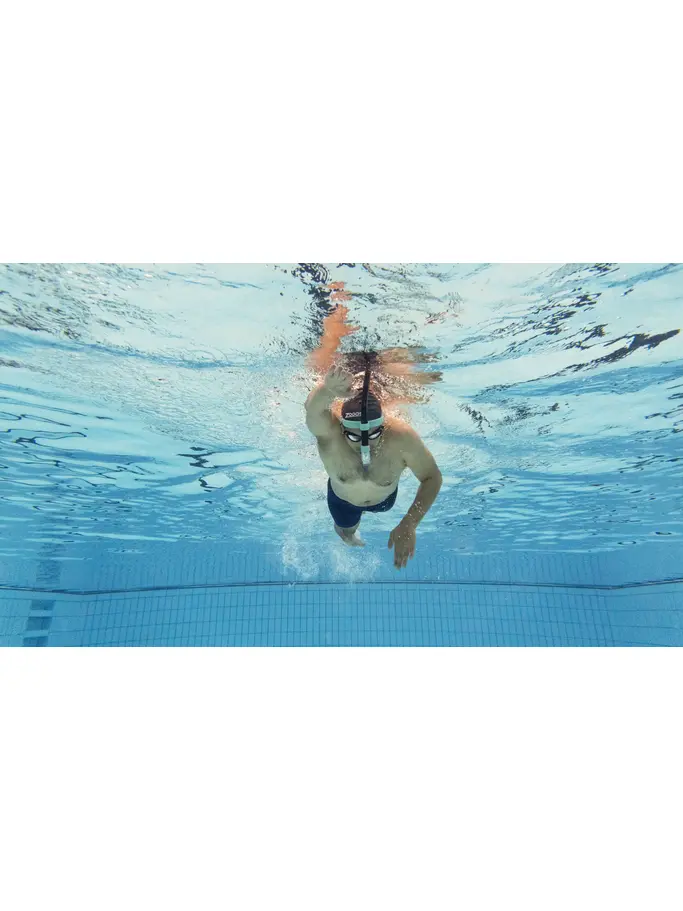 New, view full size image of Front view of Product detail - Centre Line Snorkel black/turquoise