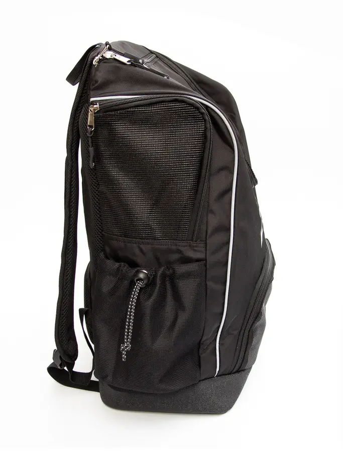 Out of Stock, view full size image of Front view of Product detail - Planet Backpack black