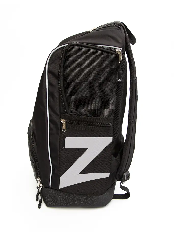 Out of Stock, view full size image of Front view of Product detail - Planet Backpack black