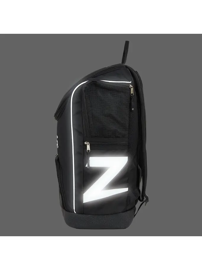 Out of Stock, view full size image of Front view of Product detail - Planet Backpack black