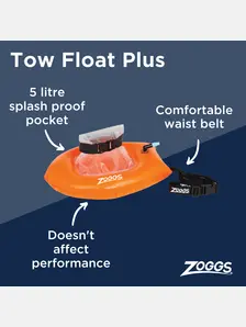 Display front view 3 of Product detail - Zoggs Tow Float Plus orange