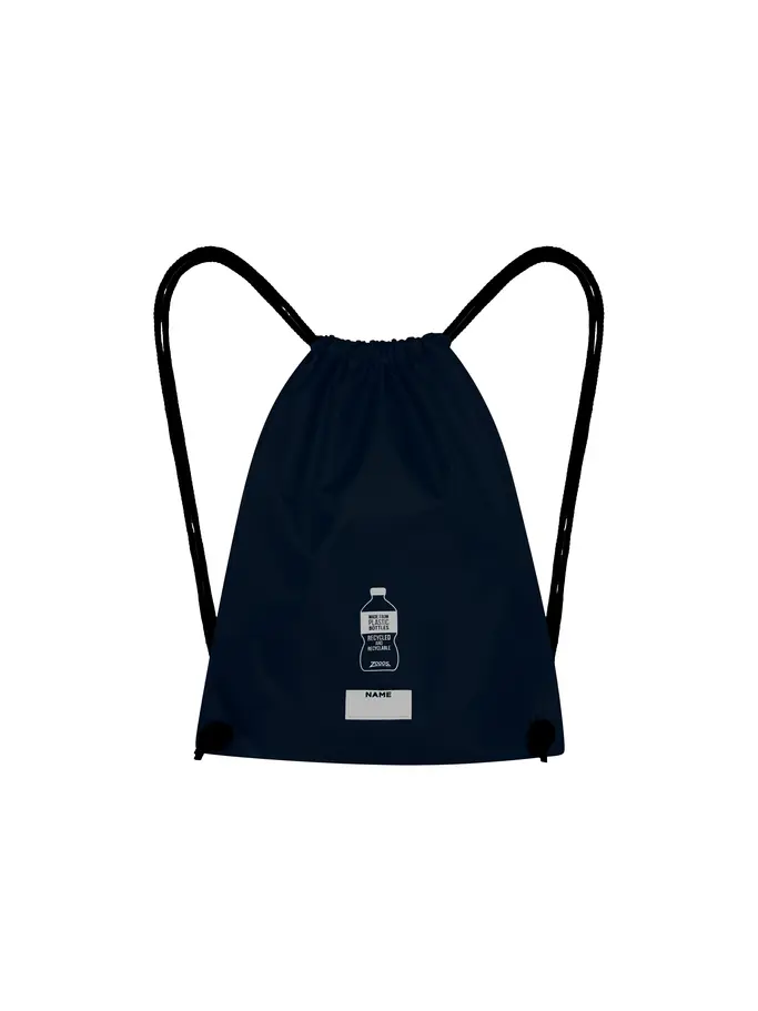, view full size image of Front view of Product detail - Swimming Sling Bag black