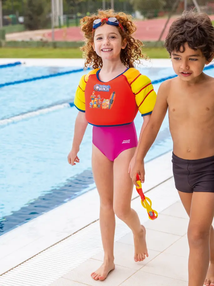 Sale, view full size image of Front view of Product detail - Kangaroo Beach Kickboard blue