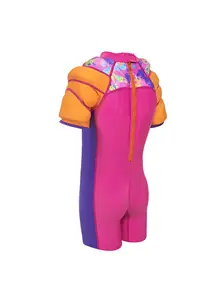 Display front view 2 of Product detail - Sea Unicorn Water Wings Floatsuit pink