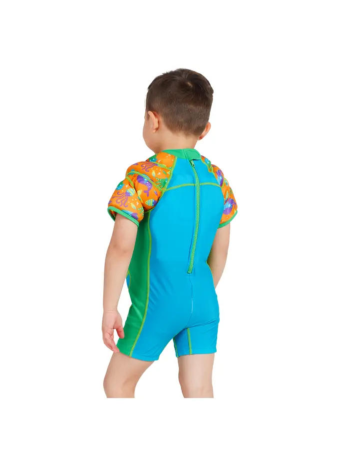 , view full size image of Front view of Product detail - Super Star Water Wings Float Suit SSAU