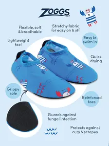 Display front view 5 of Product detail - Nautical Stripes Anti Slip Socks NAST