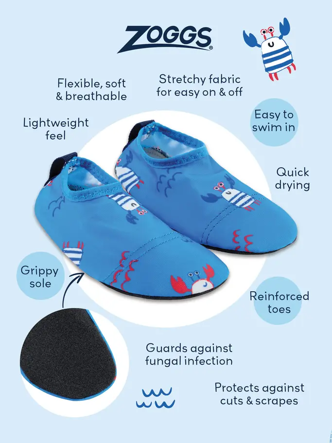 New, view full size image of Front view of Product detail - Nautical Stripes Anti Slip Socks NAST