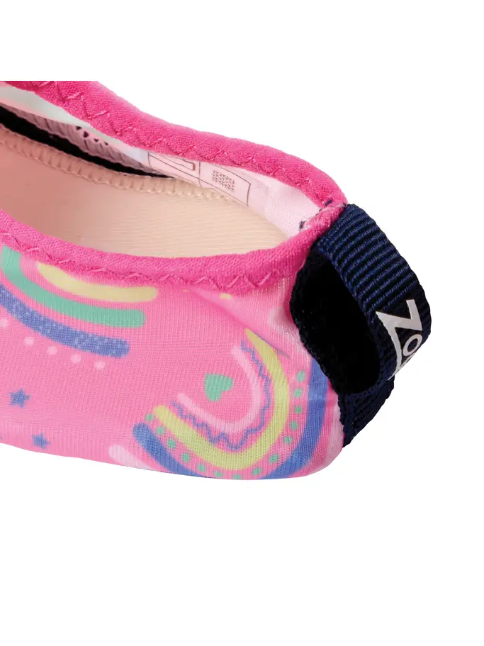 New, view full size image of Front view of Product detail - Rainbow Anti Slip Socks RNMG