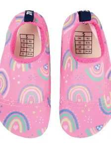 Display front view 3 of Product detail - Rainbow Anti Slip Socks RNMG