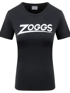 Display front view 1 of Product detail - ZOGGS Womens LUCY T-Shirt black/white