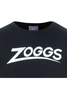 Display front view 3 of Product detail - ZOGGS IVAN Mens Sports T-Shirt black/white