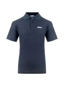 Display front view 1 of Product detail - ZOGGS Mens Club Polo T-shirt dark blue