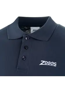 Display front view 3 of Product detail - ZOGGS Mens Club Polo T-shirt dark blue