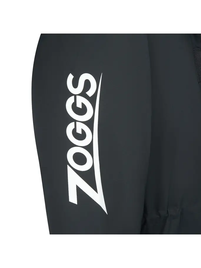 , view full size image of Front view of Product detail - Zoggs Sports Swim Team Unisex Parka Coat black